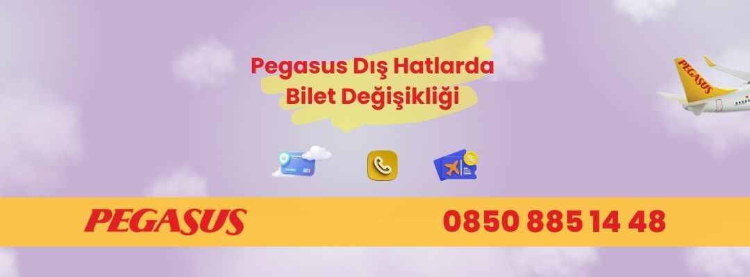 Pegasus Dış Hatlar Bilet Değişikliği 