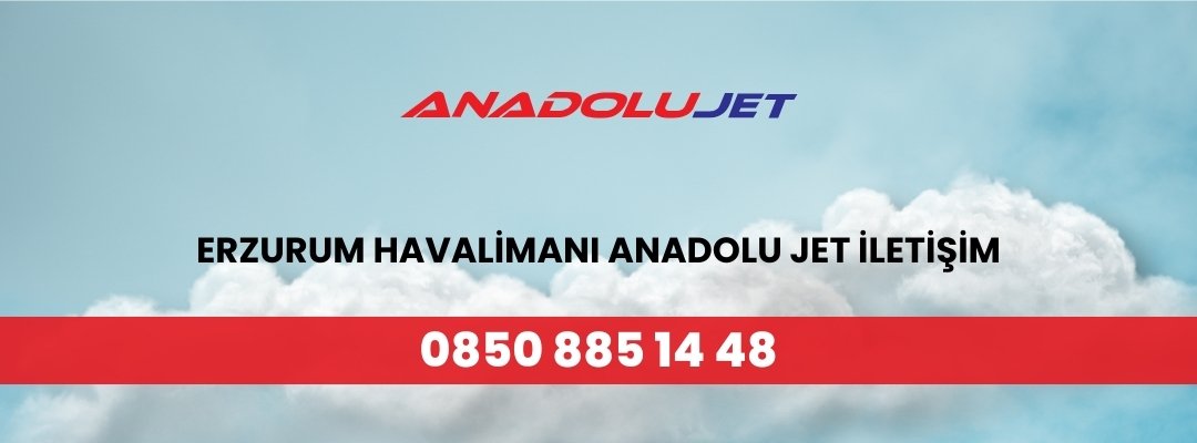 Erzurum Havalimanı Anadolu Jet İletişim