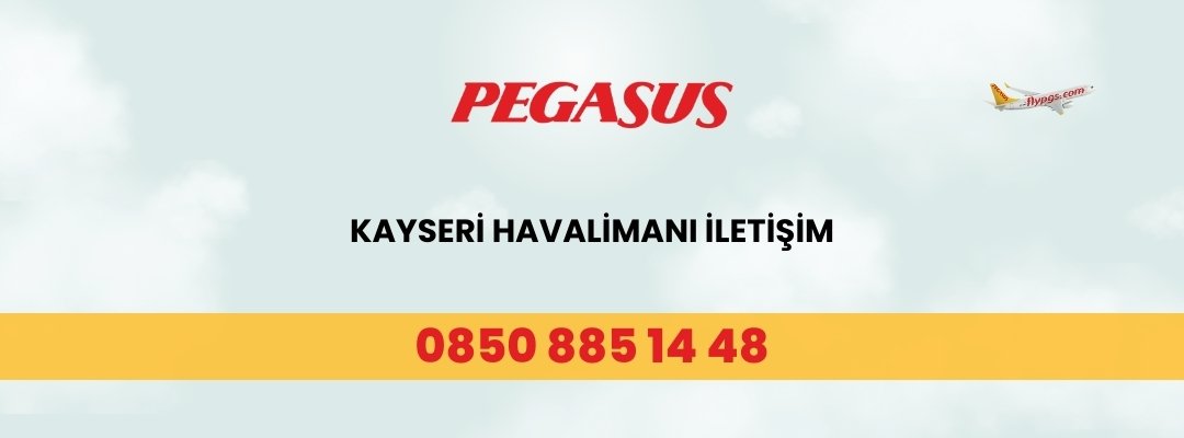 Kayseri Havalimanı Pegasus İletişim