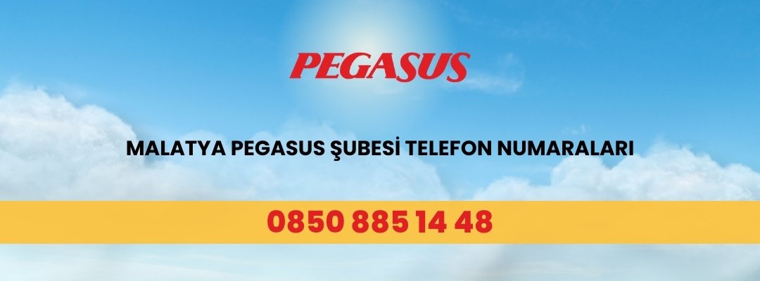 Malatya Pegasus Şubesi Telefon Numaraları