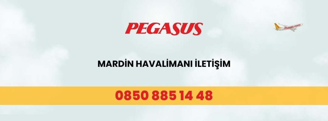 Mardin Havalimanı Pegasus İletişim